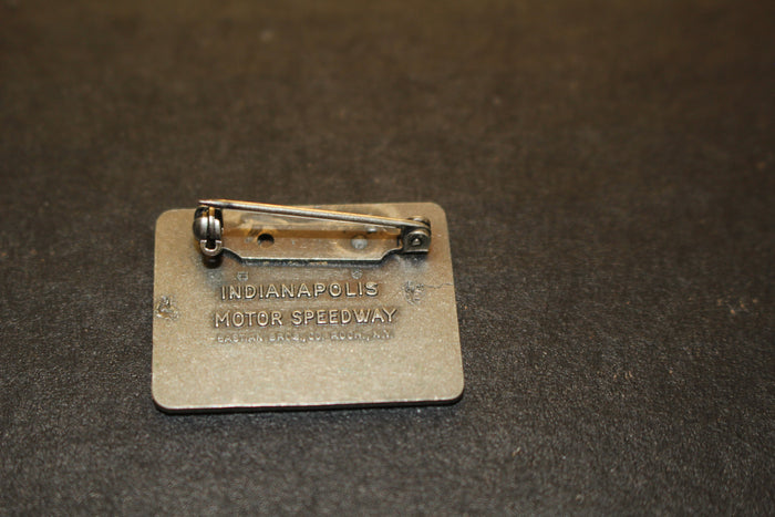 1972 Indy 500 Silver Pit Badge #53 - Vintage Indy Sports