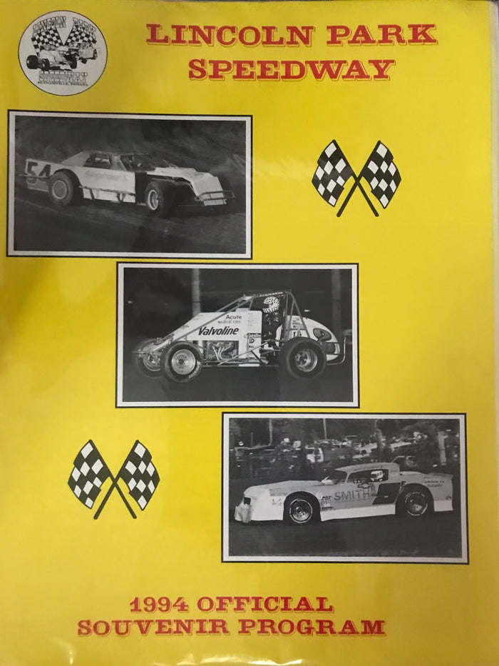 1994 Lincoln Park Speedway Race Program