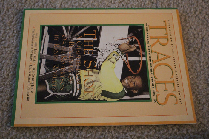 1997 Traces Indiana History Magazine, Oscar Robertson on Cover - Vintage Indy Sports