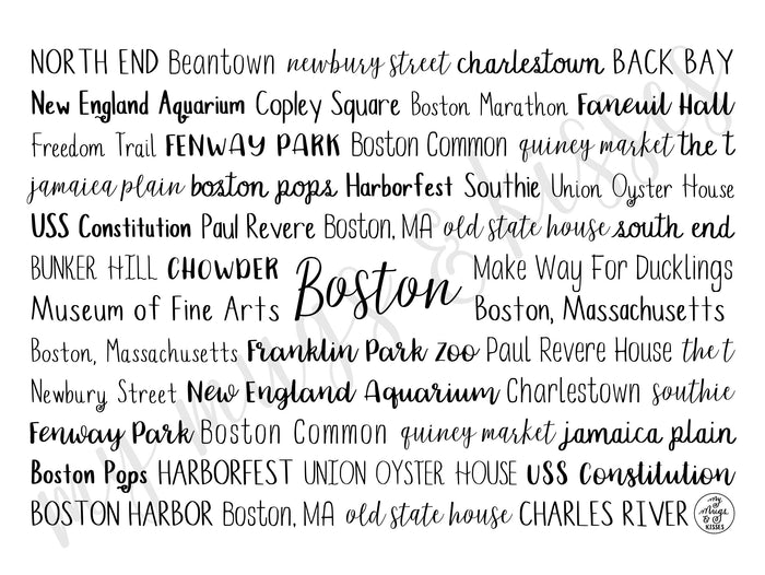 Boston, MA Tumbler