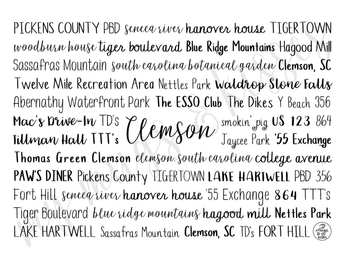 Clemson, SC Tumbler
