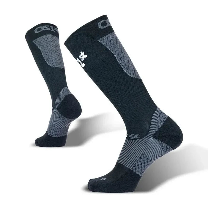 Compression Bracing Socks - Over the Calf - Black