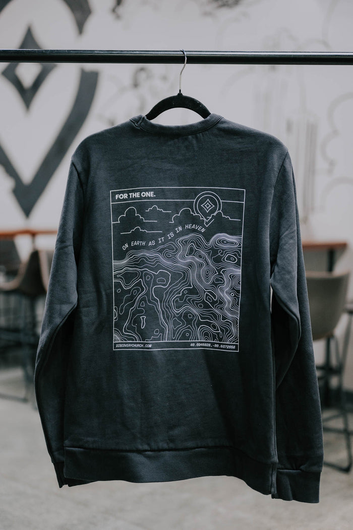 Crewneck Sweatshirt (Adult) | Topography Edition (4 colors available)