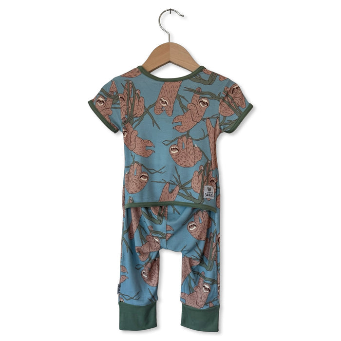 Don't Hurry, Be Happy Short Long Romper