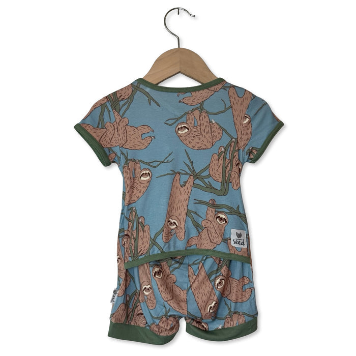 Don't Hurry, Be Happy Shorty Romper