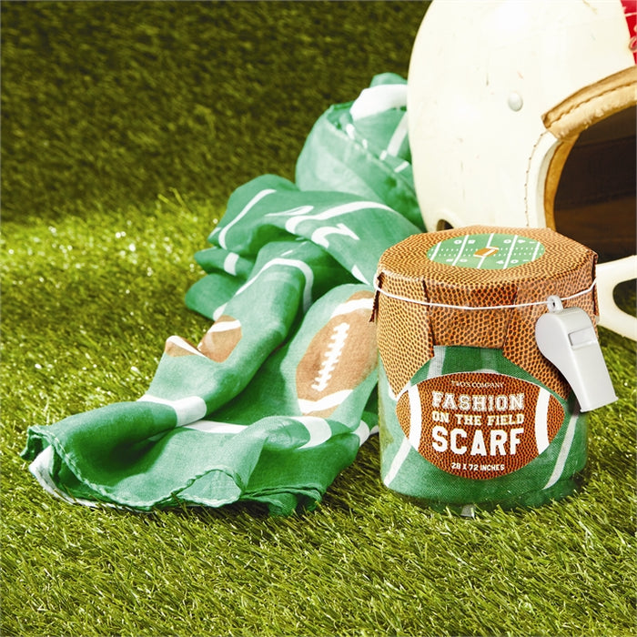 Fashion on the Field Football Scarf in a Jar