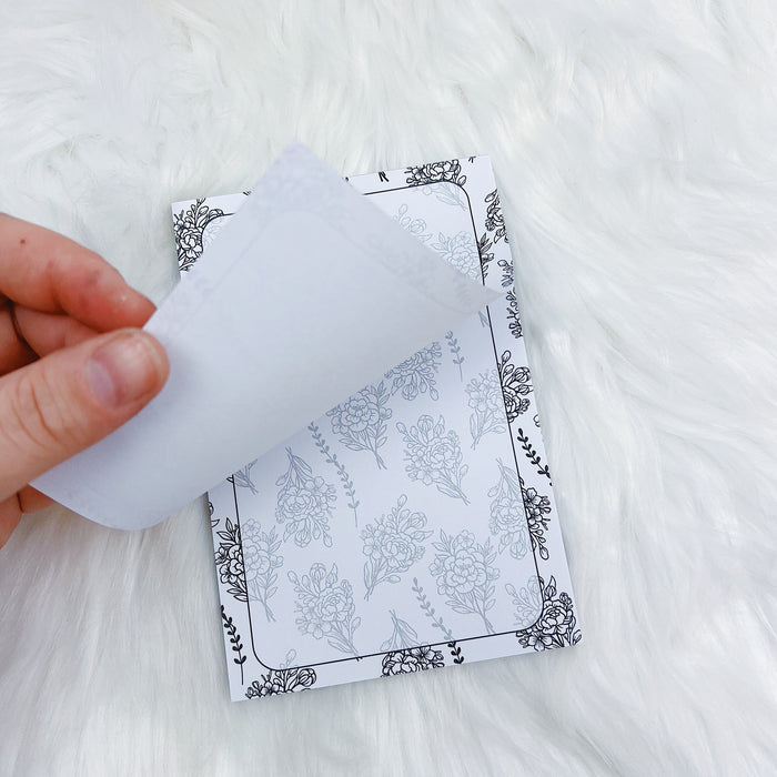 Floral Notepad | 4x6