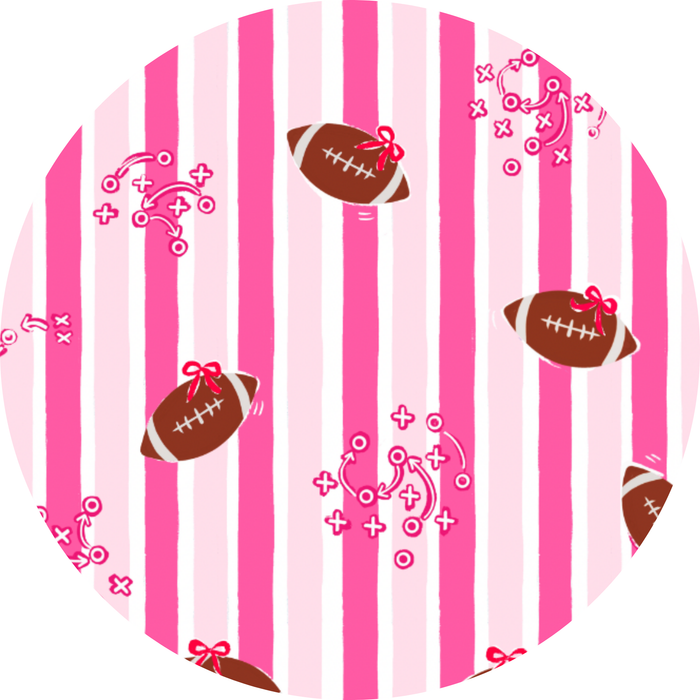Friday Night Stripes Convertible Footies - Pink