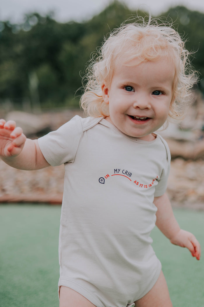 Organic Baby Onesie | In My Crib… As It Is In Heaven
