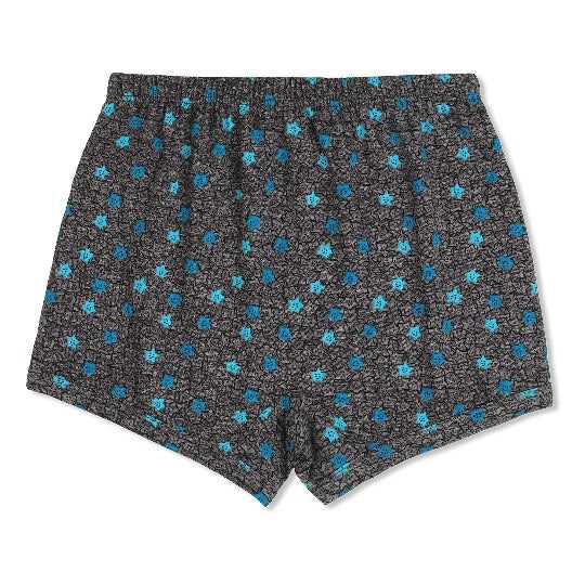 Red Rose Girls' Soft Cotton Printed Boxer Shorts – Pack of 6 | BABY-79