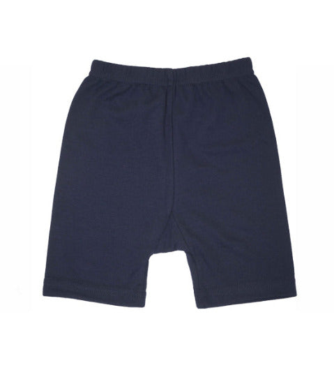 Redrose Girls' Plain Navy Blue Bloomers – Pack of 3 | PC Interlock Fabric 👧 | BLM-220NB