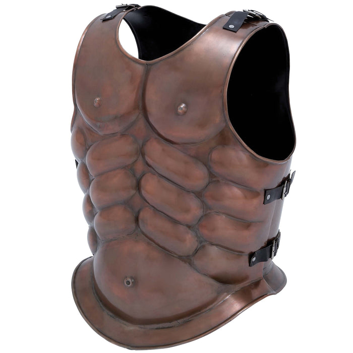 Replica Display Roman Legion Muscle Cuirass Metal Breastplate Armor - Bronze