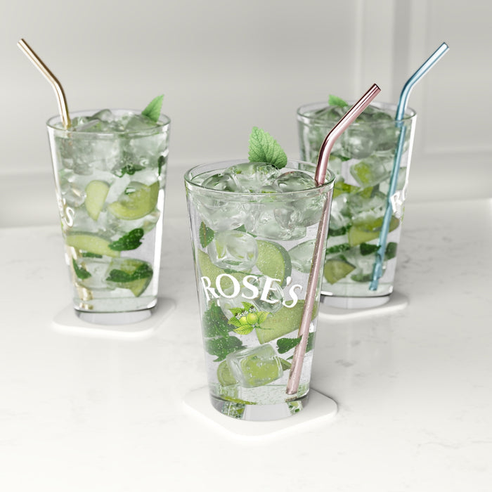 Rose's Cordial Pint Glass, 16oz