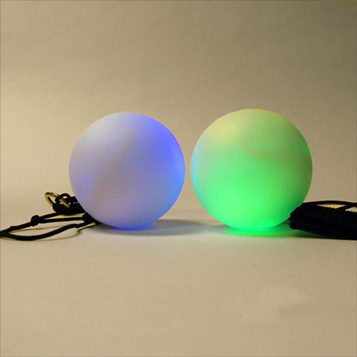 Zeekio Beginner to Pro LED Poi, 6 Different Settings, Multi-color LED Lights, Great for Raves and Carnivals — view 4