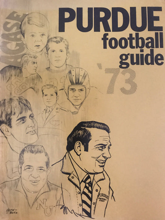 1973 Purdue Football Guide