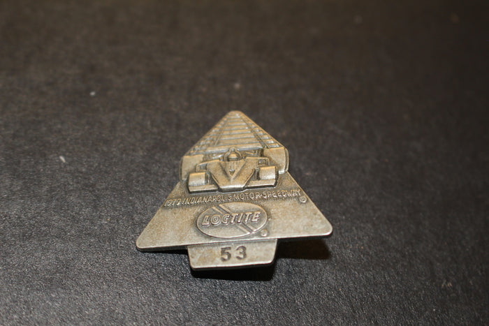 1979 Indy 500 Silver Pit Badge #53