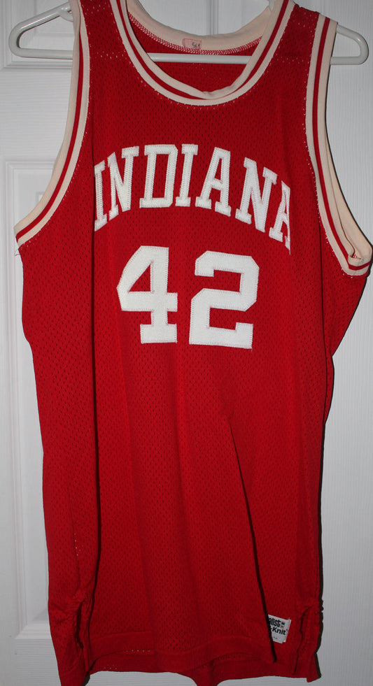 1981-82 John Flowers Indiana University Game Used Basketball Jersey - Vintage Indy Sports