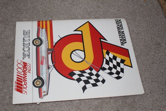 1981 Indy 500 Buick Regal Pace Car Press Kit