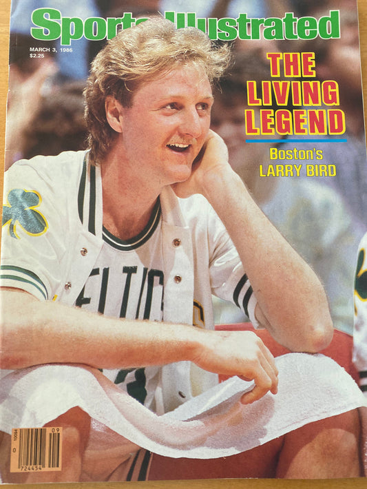 1986 Larry Bird Sports Illustrated Issue