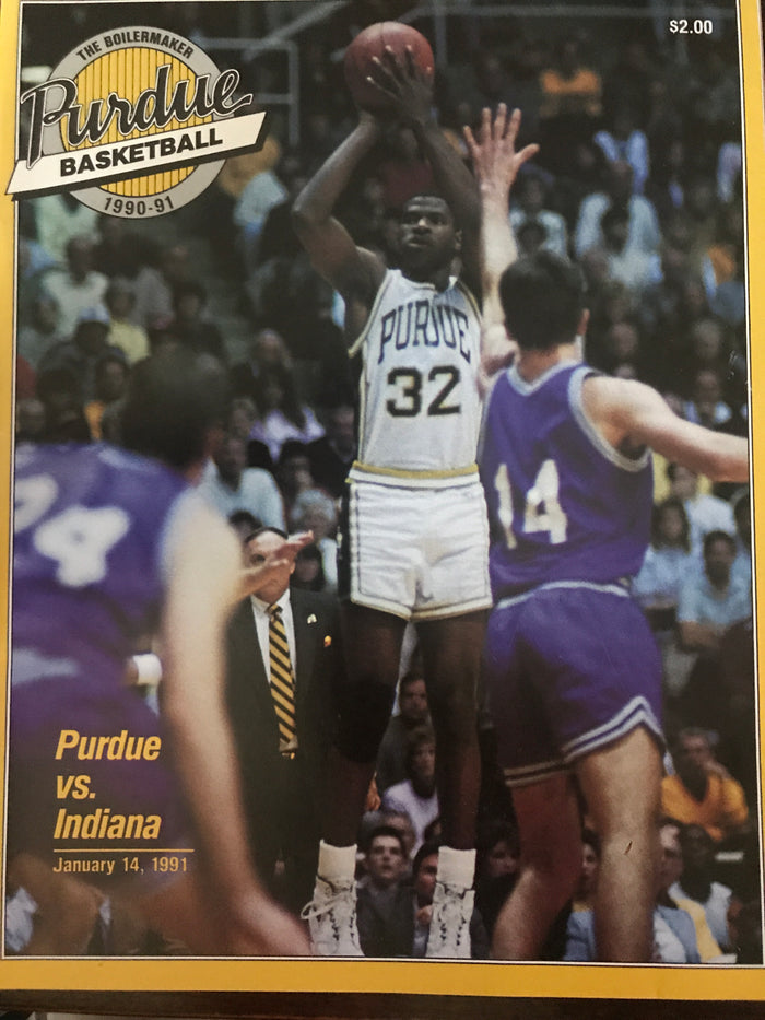 1991 Indiana University vs Purdue Basketball Program