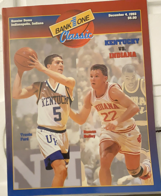 1993 KENTUCKY VS. INDIANA UNIVERSITY BASKETBALL PROGRAM