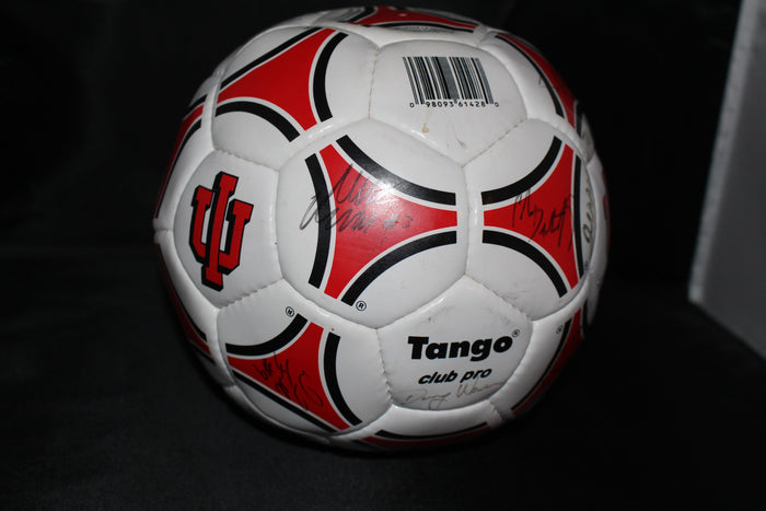 1999 Indiana University NCAA Champions Signed Soccer Ball - Vintage Indy Sports