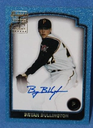 2003 Bowman Bryan Bullington Rookie Autograph Card #S0F-BB - Vintage Indy Sports