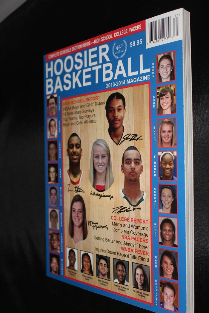 2013-14 Hoosier Basketball Magazine - Vintage Indy Sports