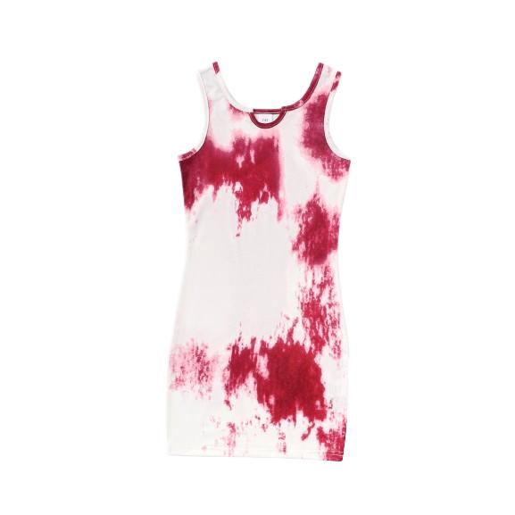 5-14Y Ready Stock Kids Girls Dress Tie-dye Sleeveless Summer Leisure Dress One Piece Casual Dress Catpapa 462306003