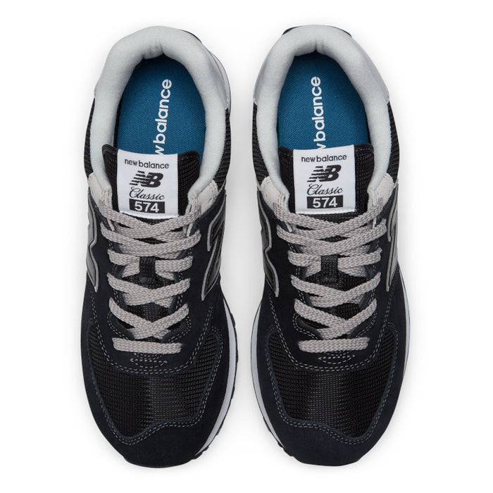 574 Core - Black with White - Men's
