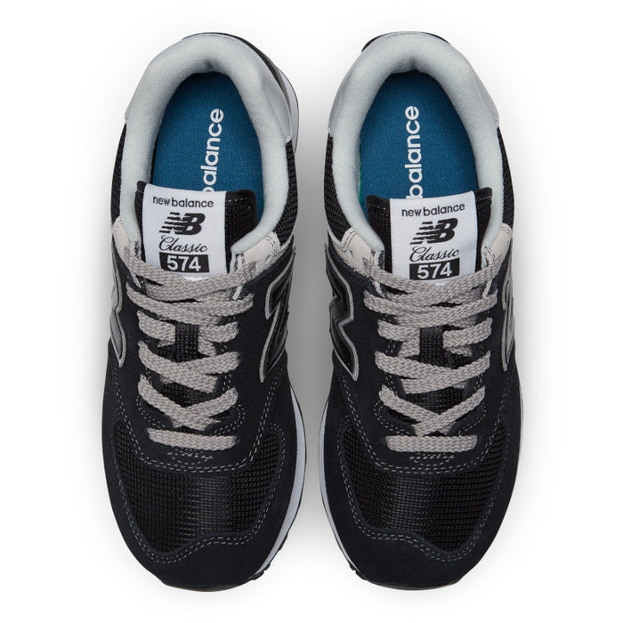 574 Core - Black with White - Women's