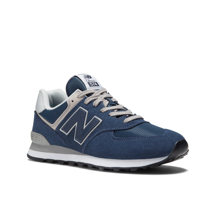 574 Core - Navy with White - Men's