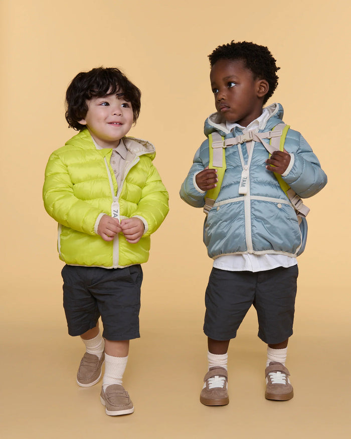 7AM Enfant Compact Warm Roll Me Puffer in Mirage
