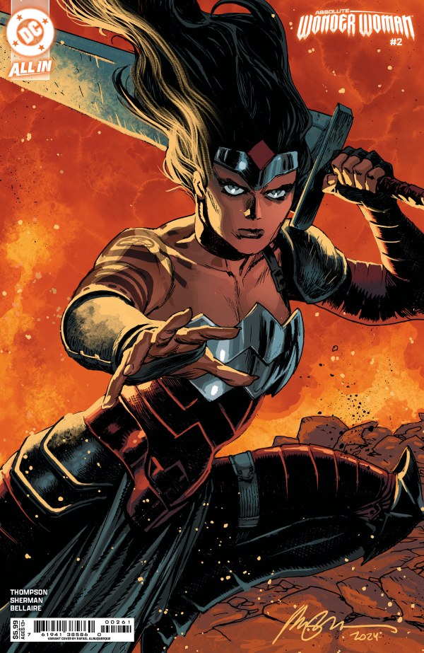 Absolute Wonder Woman #2 Cover F Rafael Albuquerque Variant