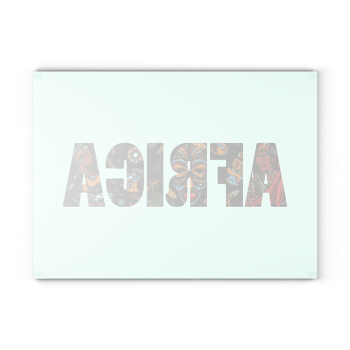 Africa Glass Cutting Board
