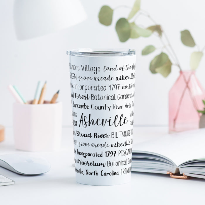 Asheville, NC Tumbler