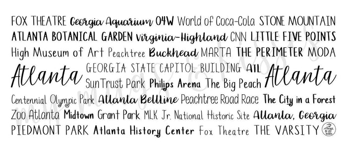 Atlanta, GA Mug