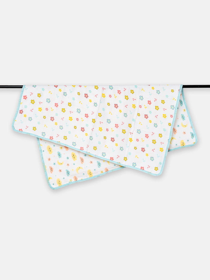Babyclan Muslin Reversible Blanket/Swaddle | Soft, Lightweight & Multi-Use