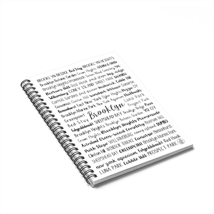 Brooklyn, NY Spiral Notebook