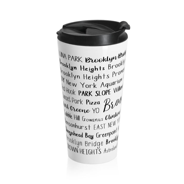 Brooklyn, NY Travel Mug