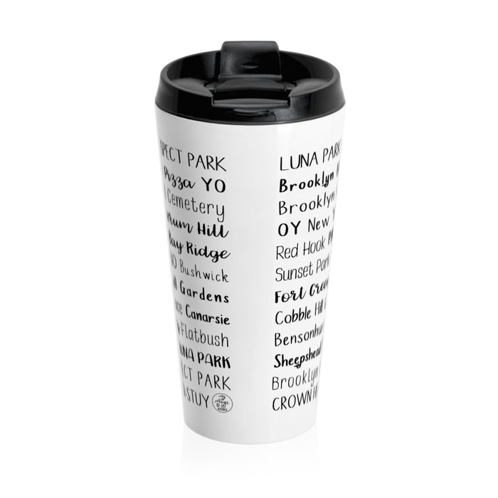 Brooklyn, NY Travel Mug