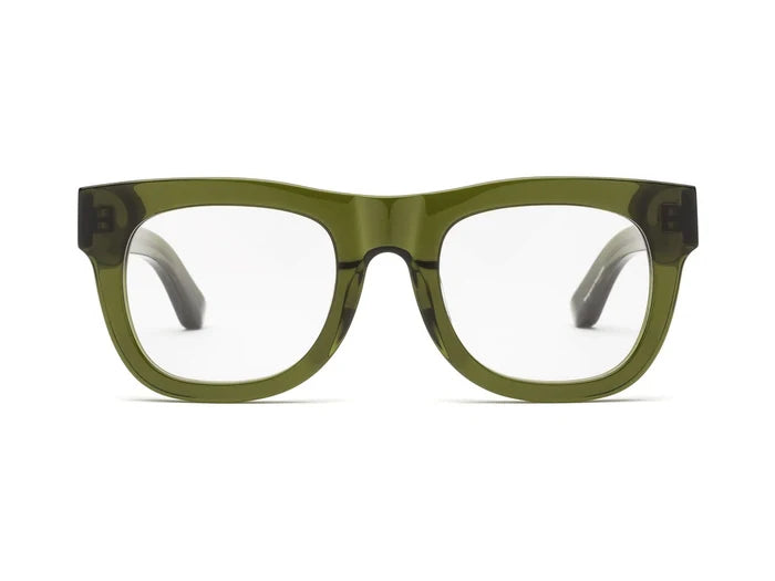 Caddis – D28  Reading/Bluelight Glasses in Heritage Green
