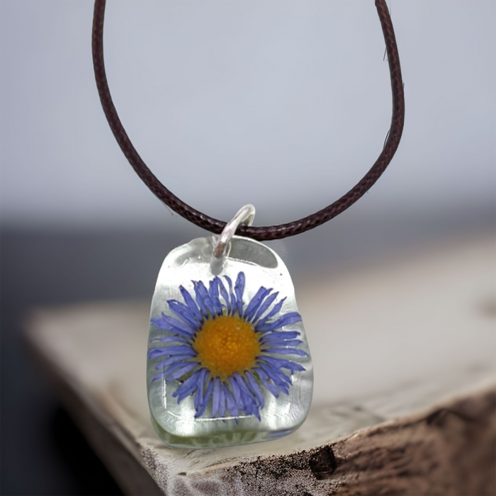 Cape Fynbos Resin Necklace