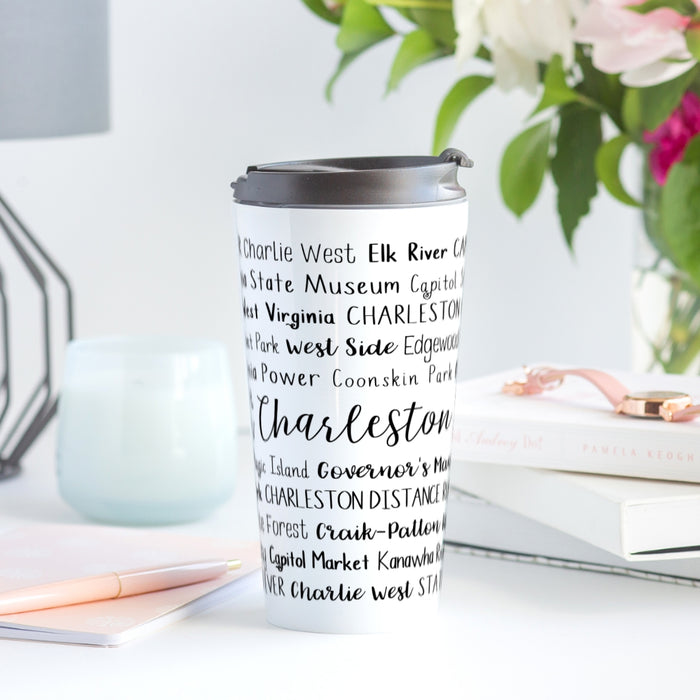 Charleston, WV Travel Mug