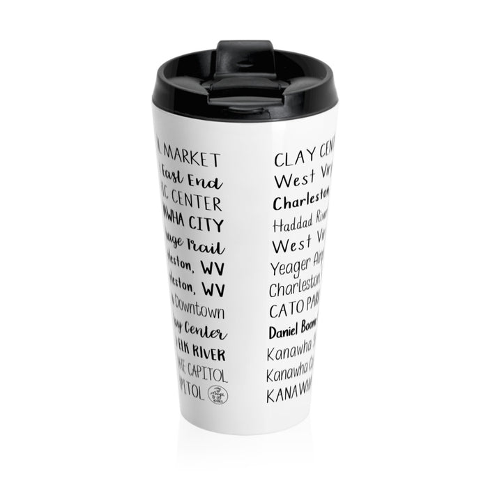 Charleston, WV Travel Mug