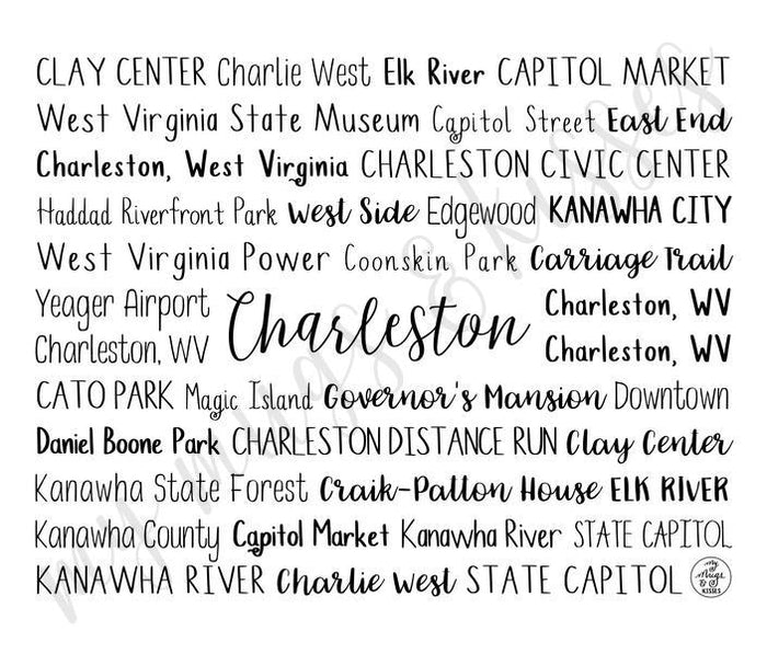 Charleston, WV Travel Mug