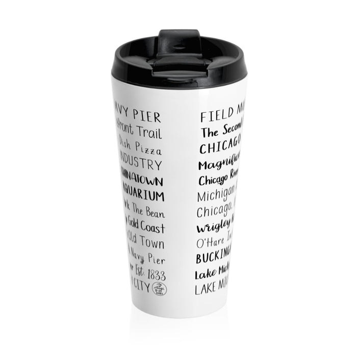 Chicago, IL Travel Mug