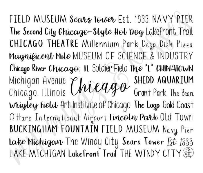 Chicago, IL Travel Mug