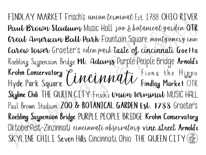 Cincinnati, OH Tumbler