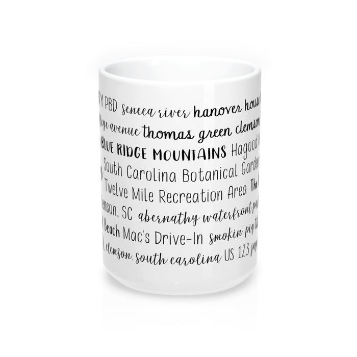 Clemson, SC Mug